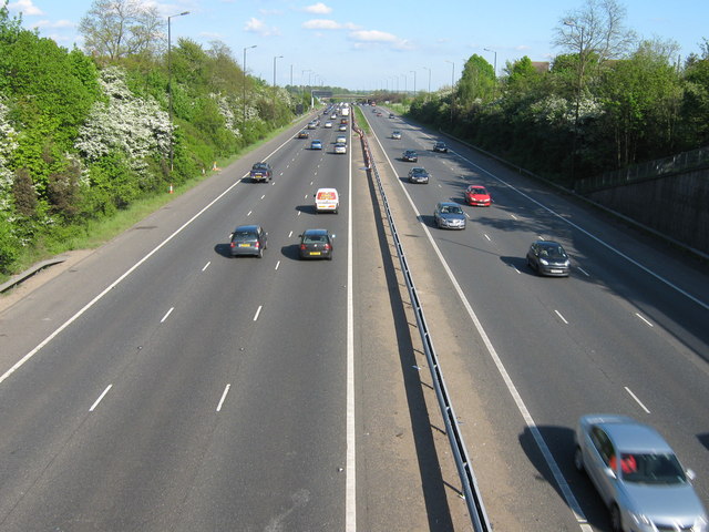 A2 Dual Carriageway out of London geograph.org .uk 1280503