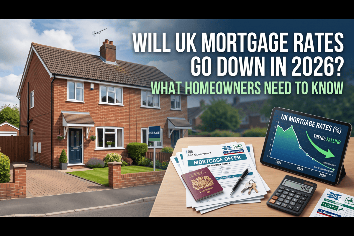Will UK Mortgage Rates Go Down in 2026?