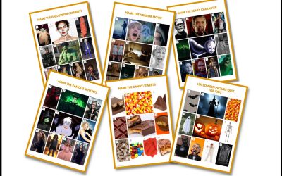 Halloween Picture Quiz Sheets 1