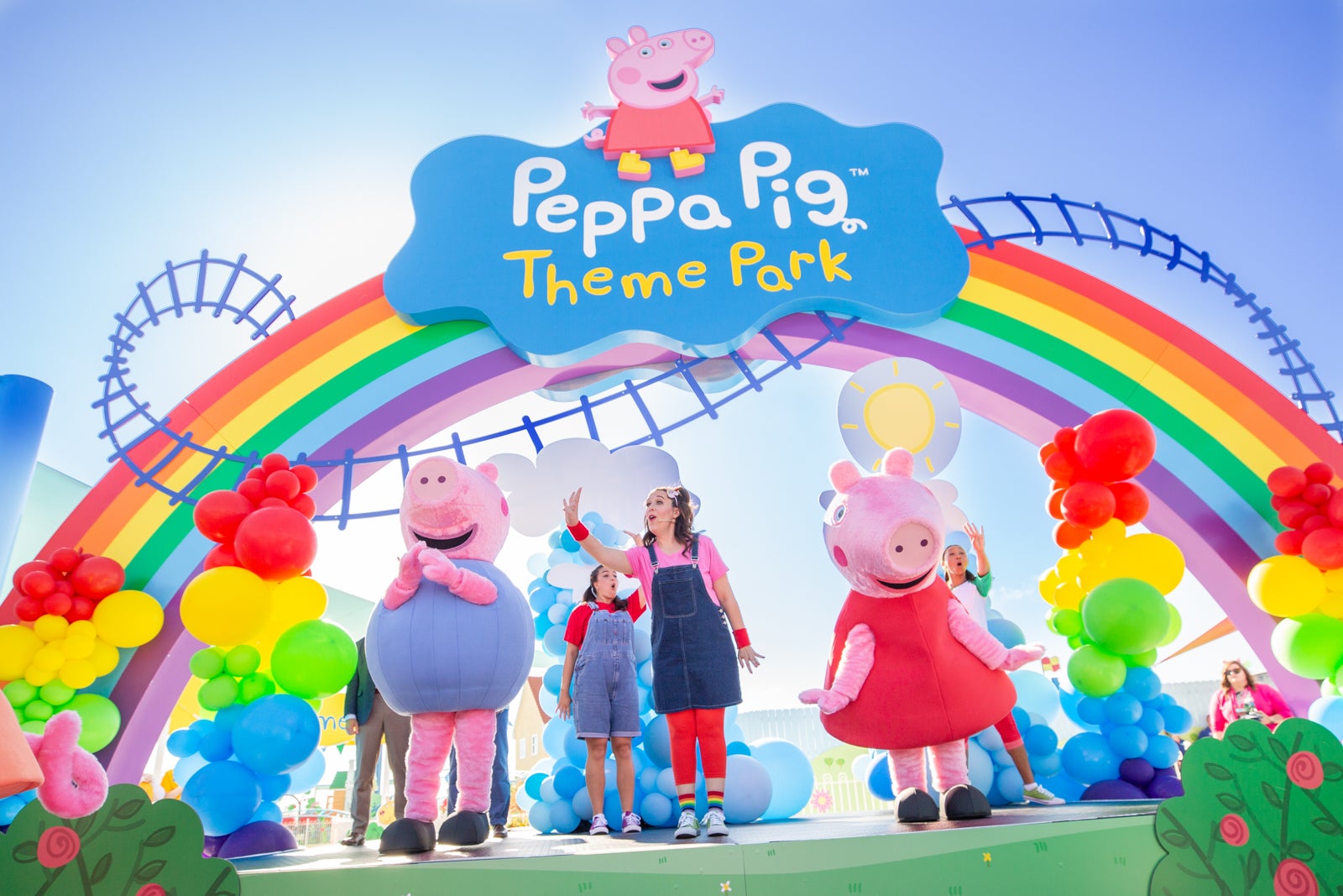Peppa Pig Theme Park Media Assets Grand Opening 3 Peppa Pig Theme Park