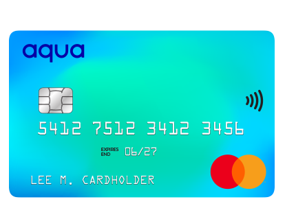 aqua card